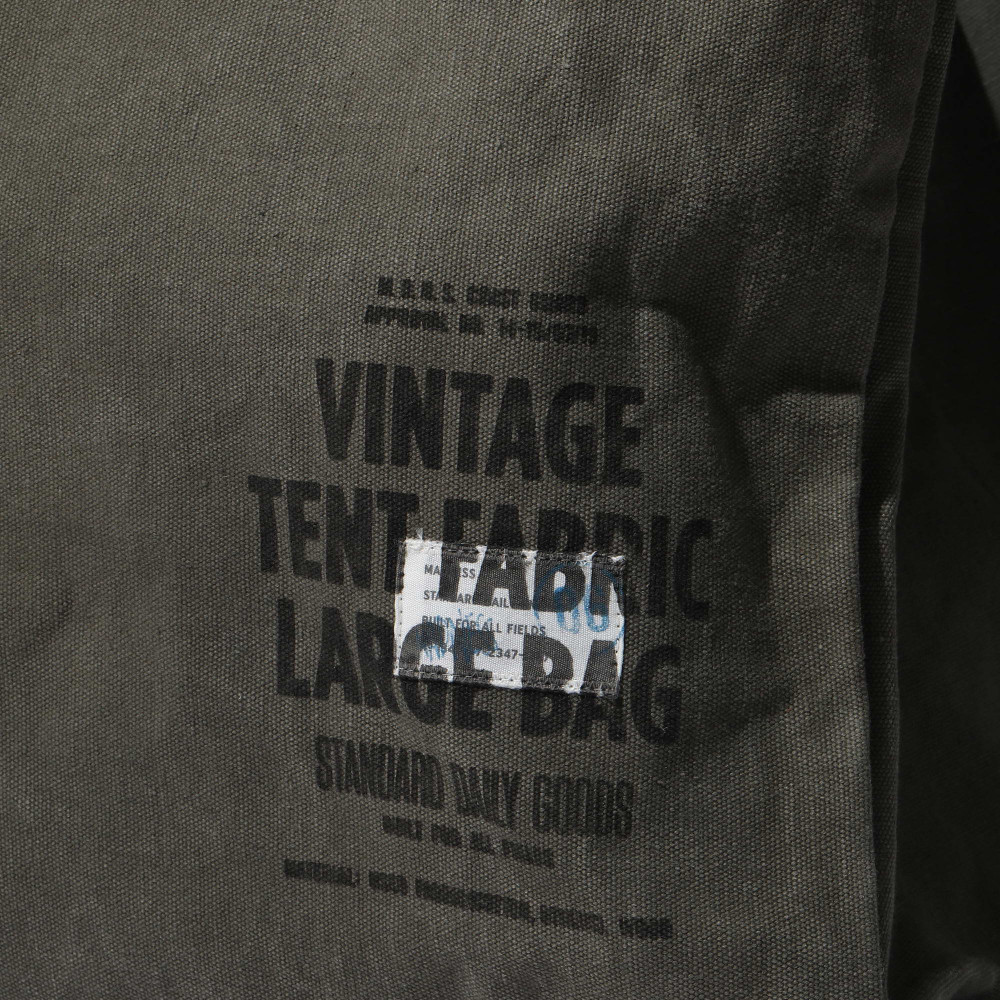 MADNESS x PUEBCO VINTAGE TENT FABRIC LARGE BAG | MADNESS